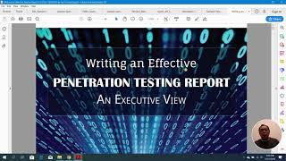 Tutorial Writing An Effective Penetration Testing Report [upl. by Sussman]