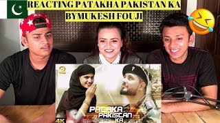 Pataka Pakistan Ka HARYANVI SONG BY MUKESH FOUJI  PAKISTANIS REACTION [upl. by Eseerahs]