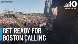 Lets represent Boston Behind the scenes of Boston Calling 2024 [upl. by Wald]