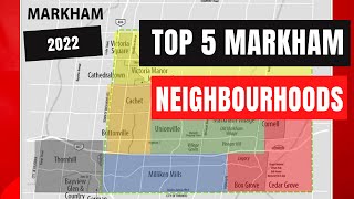 Living in Markham Ontario  Top 5 Neighbourhoods [upl. by China]