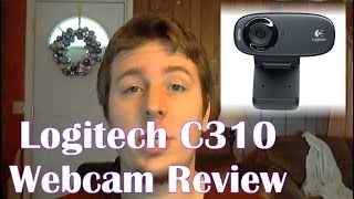 Logitech C310 HD 720p webcam  Review [upl. by Eilatam312]