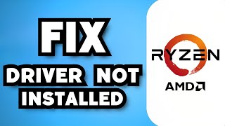 How To Fix AMD Ryzen Master Driver Not Installed Properly 2024 Guide [upl. by Ailana462]