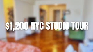 Affordable NYC Studio Apartment Tour In 2023  Life Updates [upl. by Nyrem]