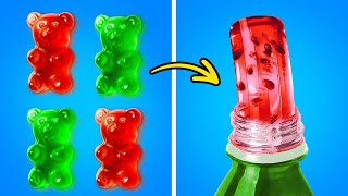 Jelly Food Hacks That Make Your Mouth Go Wow 👅🌈🍬 Easy Candy Hacks For Your Sweet Tooth [upl. by Sosthena]