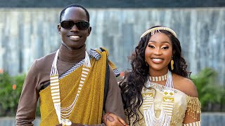 Our South Sudanese traditional wedding Regina Achok lual and Bol Kerbino kuanyin African wedding [upl. by Noirod]