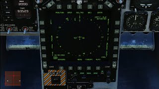 DCS F18 Tutorial EP3 INS Align and Basic Way Point [upl. by Lehcim]