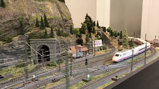 Davids Finished Marklin HO Railroad [upl. by Neema]