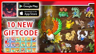 Hunting Park Gameplay amp How to Redeem Code This Game amp All 10 Giftcodes Pokemon Game for Android [upl. by Leake]