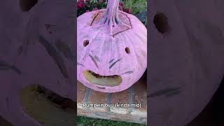 Majin buu pumpkin halloween pumpkin dragonball majinbuu [upl. by Vaientina]