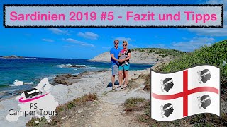 Sardinien 2019 5  Fazit und Tipps [upl. by Naloc]