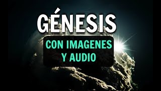 GENESIS 1 2 3 Biblia Hablada Reina Valera 1960 Con Imagenes Audio y Animación Leida y Letra [upl. by Black]