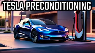 Tesla Preconditioning BATTERY for Fast Charging Explained [upl. by Nigem]