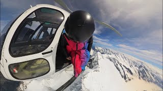 Heli Wingsuit in the Swiss Alps  Immersive 4K VR [upl. by Peyton94]