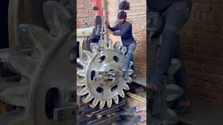 50 Ton Heavy Sugar Mills Roller Gear Crafting [upl. by Nev]