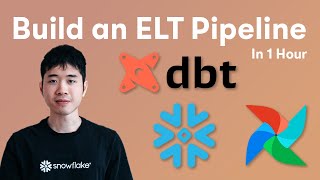 Code along  build an ELT Pipeline in 1 Hour dbt Snowflake Airflow [upl. by Gibun]