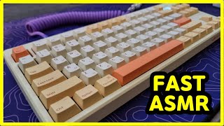 【FAST ASMR】 Groovestone GS85⌨️  mStone Hanee  Keyboard Typing ASMR  No ADs No Talking😴 [upl. by Sandy369]