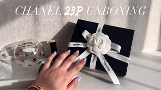 CHANEL Classic 23P Unboxing amp First Impressions  Details What Fits amp More [upl. by Baudoin]