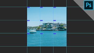 Slice image for your instagram grid  PHOTOSHOP TUTORIAL  TIPS amp TRICKS [upl. by Harrak]