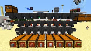 Automatisches Redstone Minecraft Lager  Minecraft Tutorial [upl. by Nylcsoj]