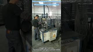 Joggling machine for toroidal fuel gas cylinder shell [upl. by Eversole177]