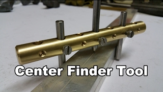 Making a Center Finder Tool [upl. by Namdor130]