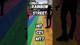 HIT CZY KIT TĘCZOWA ULICA W REYKJAVIKU NA ISLANDII Rainbow Street Iceland shorts [upl. by Coussoule]