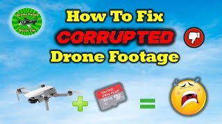 Quick Tip To Recover Corrupt Drone Footage From Your Quad [upl. by Tiphane3]