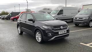 Volkswagen TCross 16TDI SE Deep Black Used Car  Wrexham Volkswagen [upl. by Hsot]