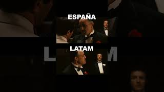 El Padrino Escenas Épicas ¿Doblaje de España vs Latinoamérica queprefieres chooseone [upl. by Twelve]