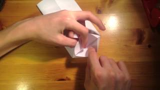 Kaufmannstüte basteln  Origami Tüte falten [upl. by Eimarej]