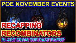 POE Recombinators Recap  OP Crafting Tools  2023 Blast From The Past Event  Path Of Exile [upl. by Cherilynn]