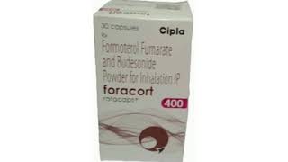 Foracort 400 Inhalation Formoterol Fumarate and Budesonide Powder for Inhalation IP [upl. by Drugi]