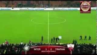 Coppa Italia TIM Inter 3  2 Trapani [upl. by Daveen432]