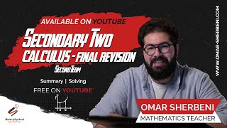 secondary Two  Second term  Calculus Final Revision summary  solving [upl. by Ling]