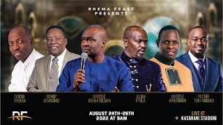 RHEMA FEAST WITH APOSTLE JOSHUA SELMAN  DAY 1  MORNING SESSION  24082022 [upl. by Revart508]