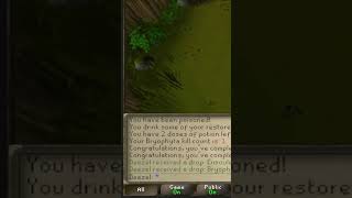 1 KC Bryophyta Essence osrs runescape oldschoolrunescape gaming [upl. by Astra442]