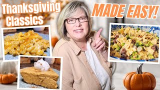 Easy Thanksgiving Sides amp Desserts That Beat the Classics With Less Work [upl. by Jacobba]