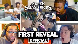 All Reactions to HERO Reveal Trailer  Super Smash Bros Ultimate [upl. by Imaj]