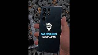 Samsung displays 💀💀 samsung viralvideo edit fyp [upl. by Arola]