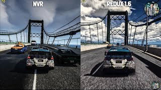 GTA V REDUX 16 VS NaturalVision Remastered Gameplay Graphics Comparison with FPS [upl. by Ttennaj]