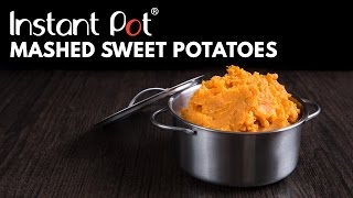 Instant Pot Mashed Sweet Potatoes Recipe [upl. by Ahsirahc]