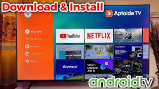 How to Install Aptoide TV on Android TV [upl. by Gretel]