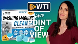 ACTIVE Washing Machine Cleaner Descaler  Our Point Of View [upl. by Airamalegna]