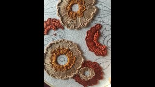 Points broderie effet relief [upl. by Swiercz426]