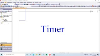 การใช้คำสั่ง Timer PLC Mitsubishi [upl. by Bessy]