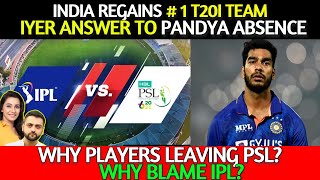 India REGAINS  1 T20I Team  Iyer Top All Rounder  Why Blame IPL [upl. by Adrien]