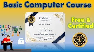 Basic Computer Course  Free  Verified Certificate  TechView Team [upl. by Sirroned]