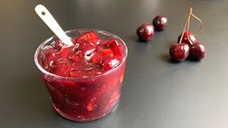 Cherry Pie Filling Recipe  Homemade Cherry Pie Filling  How to Make [upl. by Thorley]