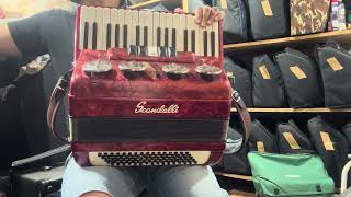 3600 Acordeon SCANDALLI 80 Baixos [upl. by Hameean]