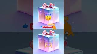 choose the your gift 🎁 box shorts viralvideo [upl. by Welbie]